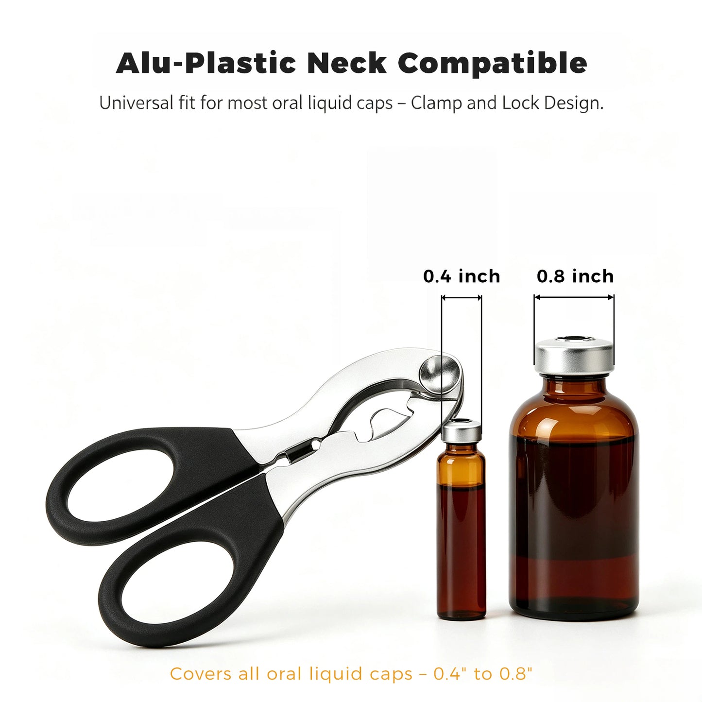 EasyGrip Stainless Steel Multi-Size Bottle Opener