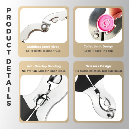 EasyGrip Stainless Steel Multi-Size Bottle Opener